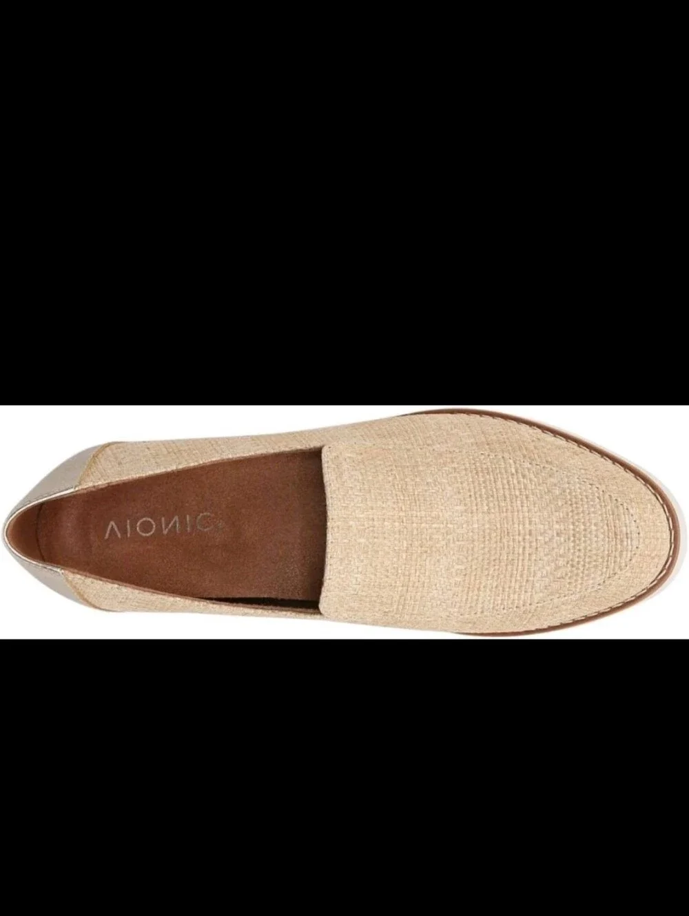 Vionic Women’s Kensley Raffia Slip-On Loafers | Comfortable Stylish Casual Shoes